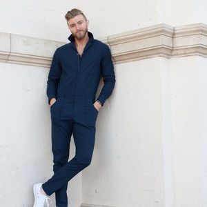 Mr. Turk Navy Jumpsuit